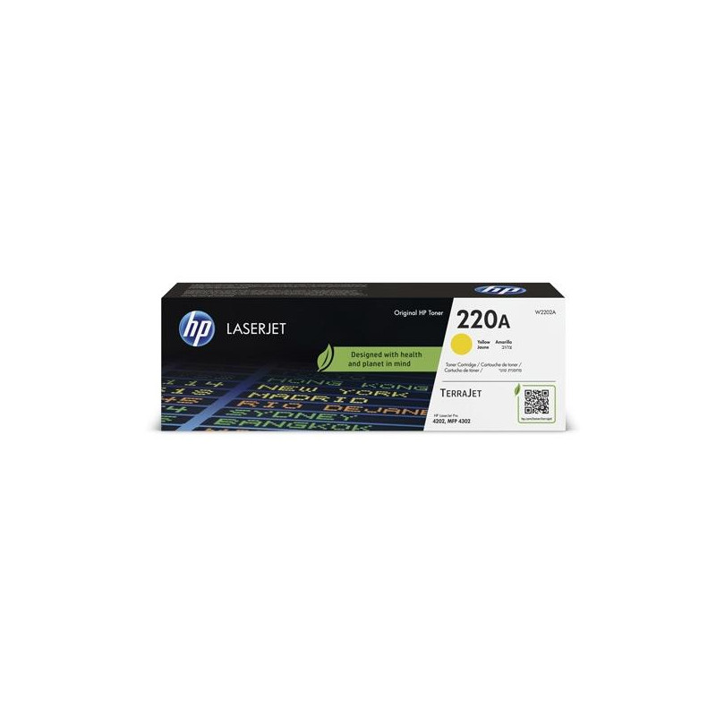 (W2202A) HP TONER AMARILLO LASERJET PRO 4202DE (W2202A) HP TONER AMARILLO LASERJET PRO 4202DE