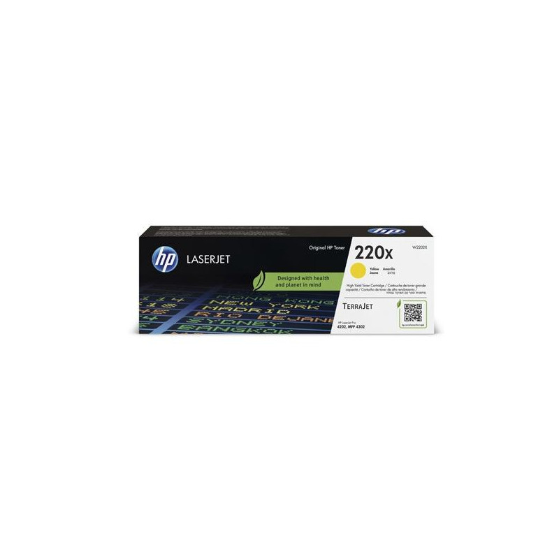 (W2202X) HP TONER AMARILLO LASERJET PRO 4302FDWE (W2202X) HP TONER AMARILLO LASERJET PRO 4302FDWE