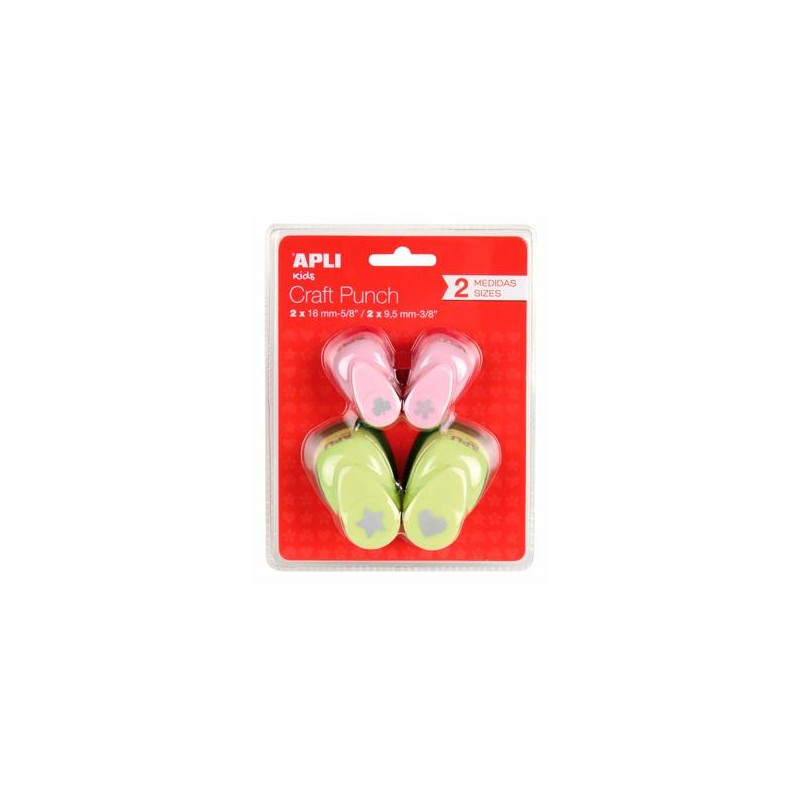 (13988) APLI PERFORADORA 1 AGUJERO FORMAS SURTIDAS 16MM/9 (13988) APLI PERFORADORA 1 AGUJERO FORMAS SURTIDAS 16MM/9