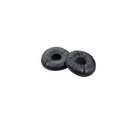 (87229-01/85Q20AA) HP POLY ALMOHADILLAS NEGRO SIMIL AL CUERO MODELO SAVI W740 CS540 (2 UNIDADES)