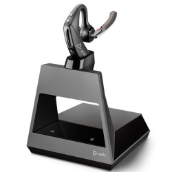 (8R710AA) HP POLY AURICULAR VOYAGER 5200 OFFICE MONOAURAL C/ MICRÓFONO USB-A BLUETOOTH NEGRO