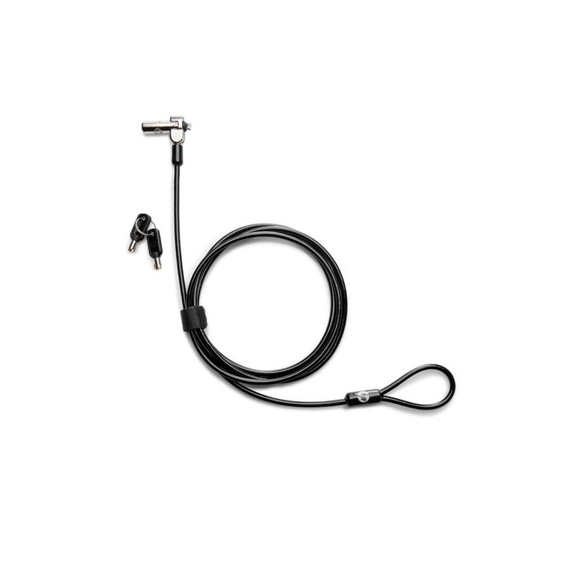 (1AJ39AA) HP CABLE DE SEGURIDAD CON LLAVE PARA PORTÁTIL NEGRO (1AJ39AA) HP CABLE DE SEGURIDAD CON LLAVE PARA PORTÁTIL NEGRO