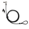 (1AJ39AA) HP CABLE DE SEGURIDAD CON LLAVE PARA PORTÁTIL NEGRO