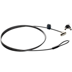 (6UW42AA) HP CABLE DE SEGURIDAD CON LLAVE PARA PORTÁTIL NEGRO