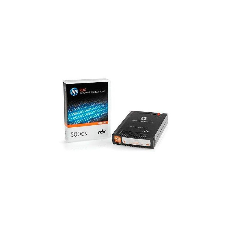 (Q2042A) HP CARTUCHO DE DATOS RDX 500GB (Q2042A) HP CARTUCHO DE DATOS RDX 500GB
