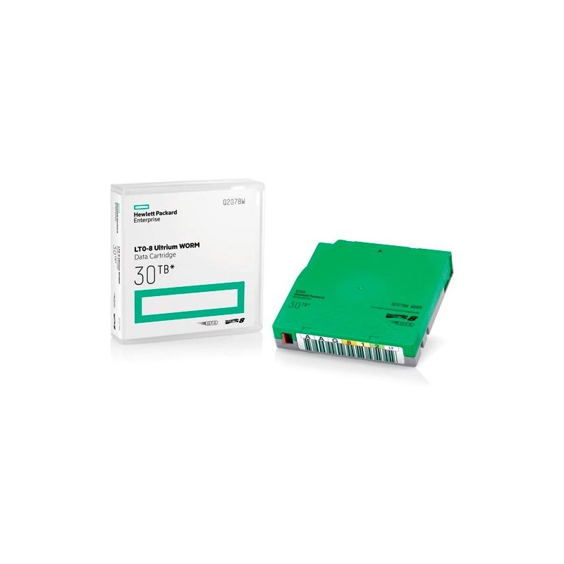 (Q2078W) HP CARTUCHO DE DATOS HPE LTO-8 ULTRIUM DE 12TB/30TB WORM (1 SOLA GRABACIÓN) (Q2078W) HP CARTUCHO DE DATOS HPE LTO-8 ULTRIUM DE 12TB/30TB WORM (1 SOLA GRABACIÓN)