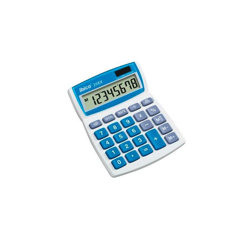(IB410062) IBICO CALCULADORA 208 X 8 DIGITOS (IB410062) IBICO CALCULADORA 208 X 8 DIGITOS