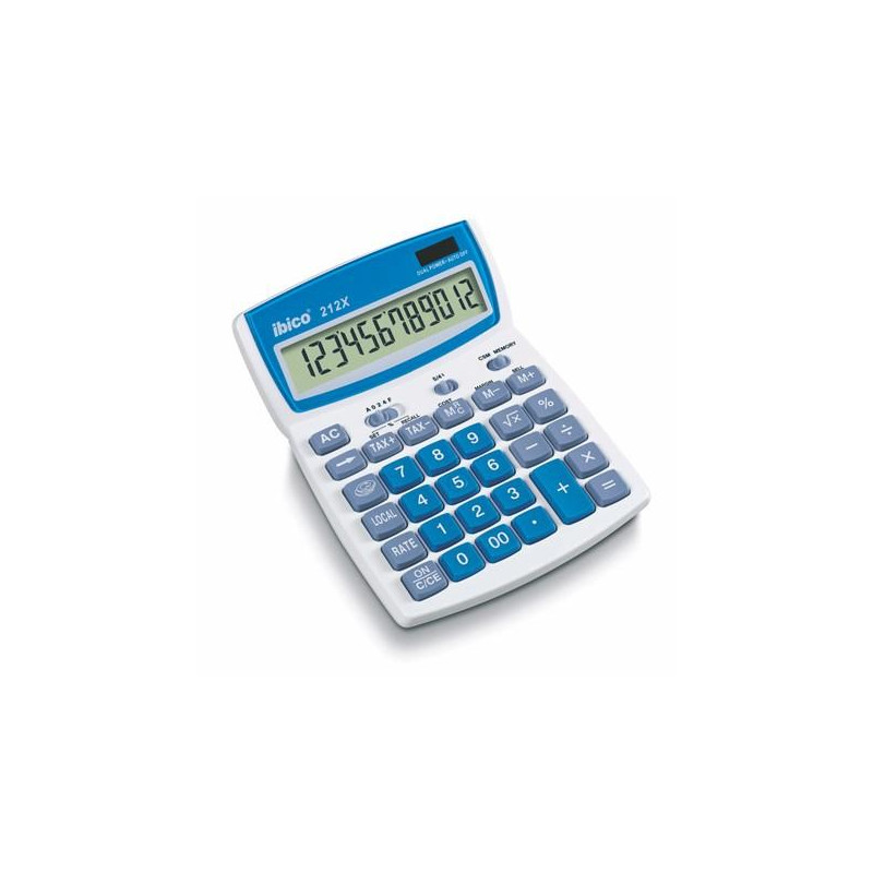 (IB410086) IBICO CALCULADORA 212 X 12 DIGITOS (IB410086) IBICO CALCULADORA 212 X 12 DIGITOS