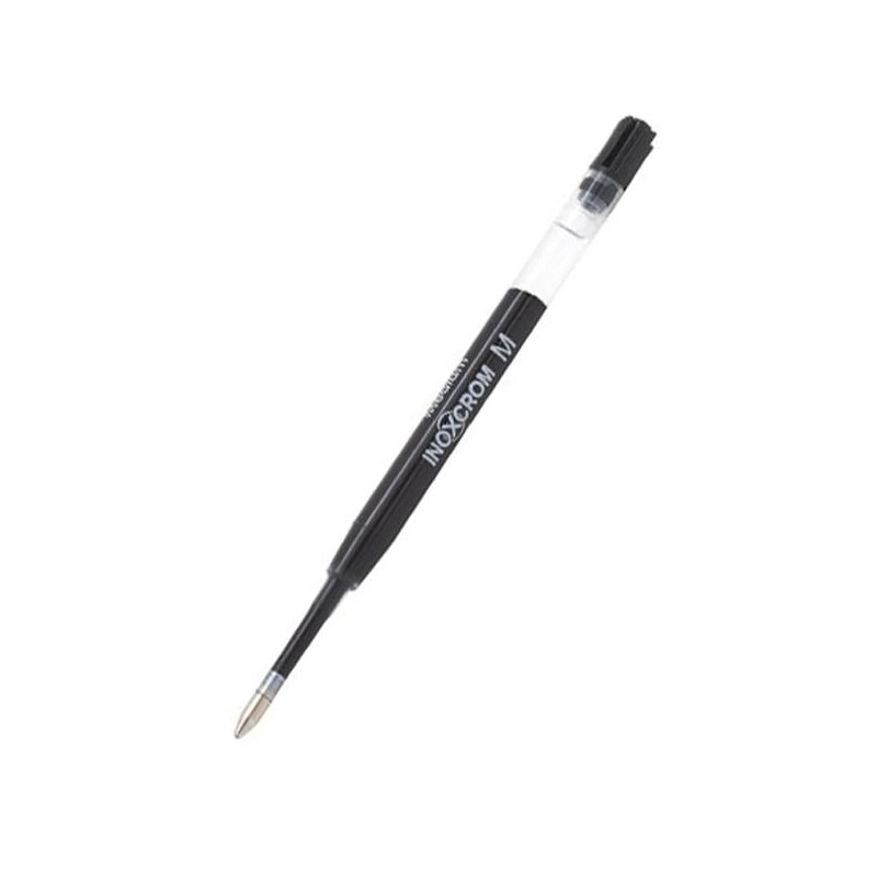 (41502004) INOXCROM CARGA BOLÍGRAFO CUERPO TRANSPARENTE 1.0MM NEGRO (41502004) INOXCROM CARGA BOLÍGRAFO CUERPO TRANSPARENTE 1.0MM NEGRO