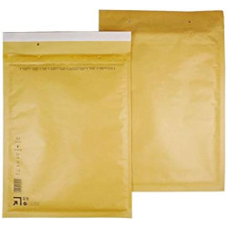 (6AKPT/16F) BOLSA ACOLCHADA AIRFICKOR 220X340MM MARRÓN CAJA -100U-