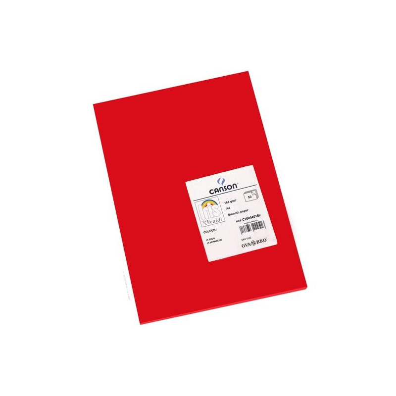 (C200040162) IRIS CARTULINA 210X297MM 185GR ROJO -50U- (C200040162) IRIS CARTULINA 210X297MM 185GR ROJO -50U-