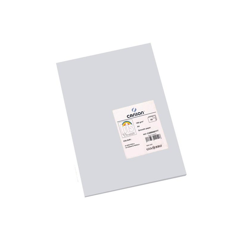 (C200040177) IRIS CARTULINA 210X297MM 185GR GRIS PERLA -50U- (C200040177) IRIS CARTULINA 210X297MM 185GR GRIS PERLA -50U-