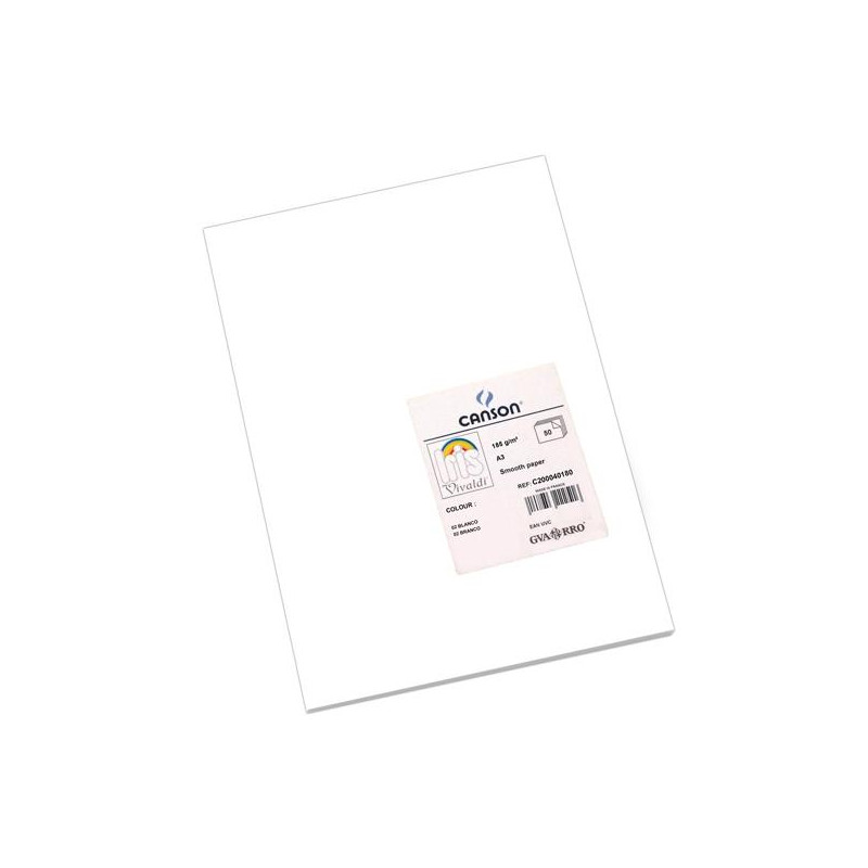 (C200040180) IRIS CARTULINA 297X420MM 185GR BLANCO -50U- (C200040180) IRIS CARTULINA 297X420MM 185GR BLANCO -50U-