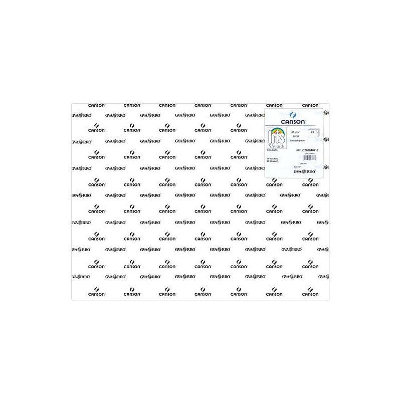 (C200040218) IRIS CARTULINA 50X65CM 185GR BLANCO -25U- (C200040218) IRIS CARTULINA 50X65CM 185GR BLANCO -25U-