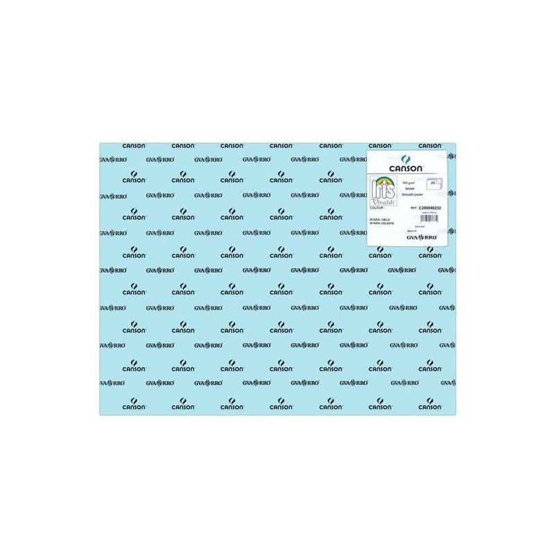 (C200040232) IRIS CARTULINA 50X65CM 185GR AZUL CIELO -25U- (C200040232) IRIS CARTULINA 50X65CM 185GR AZUL CIELO -25U-