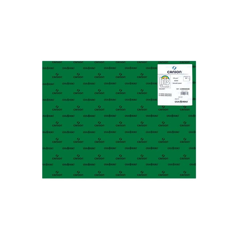 (C200040240) IRIS CARTULINA 50X65CM 185GR VERDE AMAZONAS -25U- (C200040240) IRIS CARTULINA 50X65CM 185GR VERDE AMAZONAS -25U-