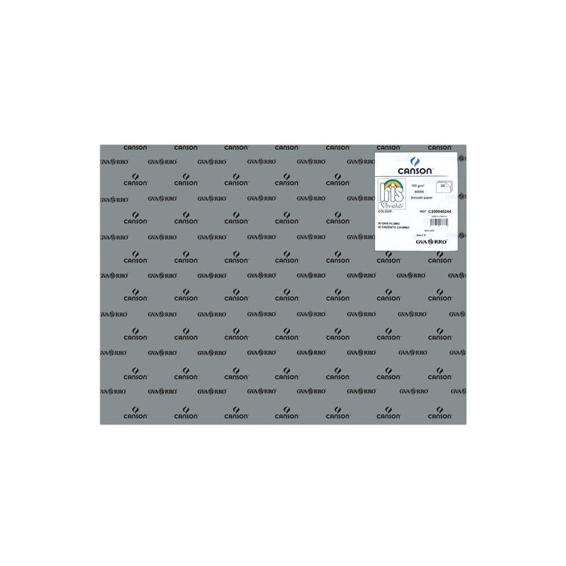 (C200040244) IRIS CARTULINA 50X65CM 185GR GRIS PLOMO -25U- (C200040244) IRIS CARTULINA 50X65CM 185GR GRIS PLOMO -25U-