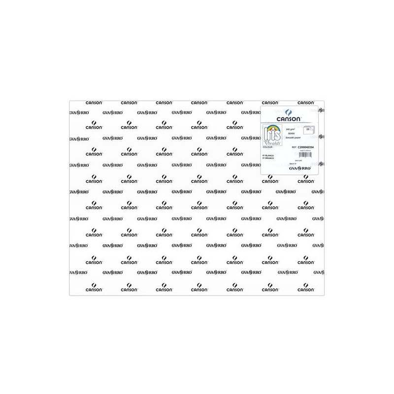 (C200040354) IRIS CARTULINA 50X65CM 240GR BLANCO -25U- (C200040354) IRIS CARTULINA 50X65CM 240GR BLANCO -25U-