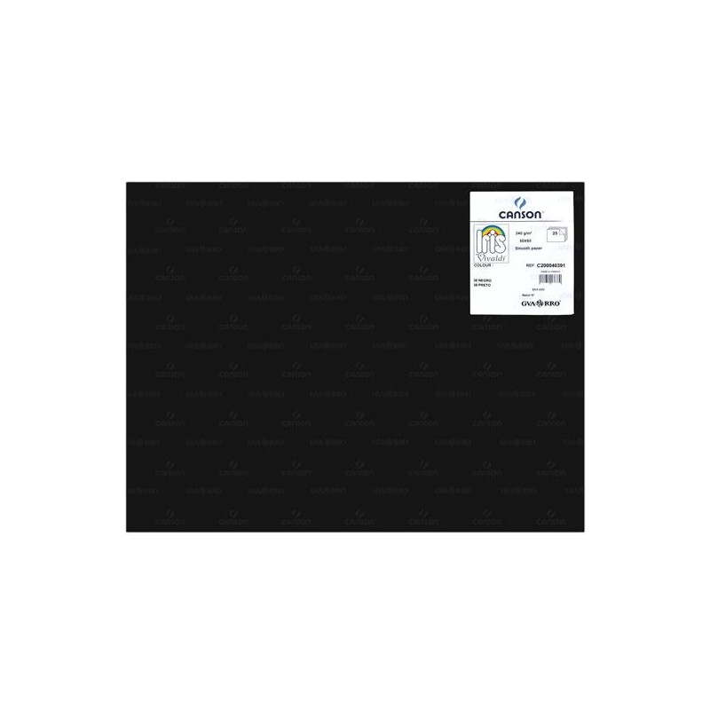 (C200040391) IRIS CARTULINA 50X65CM 240GR NEGRO -25U- (C200040391) IRIS CARTULINA 50X65CM 240GR NEGRO -25U-