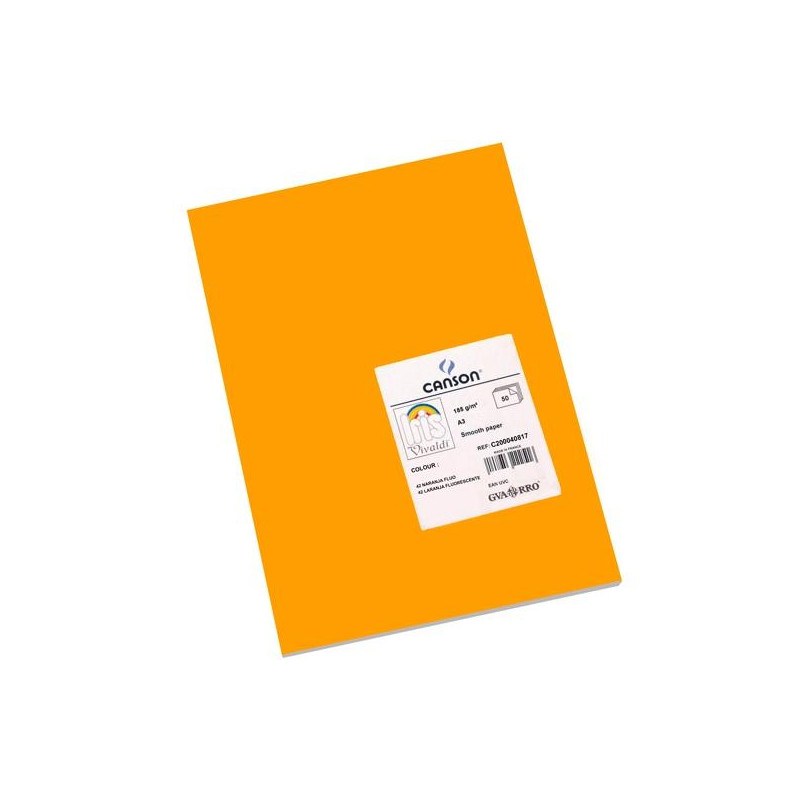 (C200040817) IRIS CARTULINA 297X420MM 185GR NARANJA FLUOR -50U- (C200040817) IRIS CARTULINA 297X420MM 185GR NARANJA FLUOR -50U-