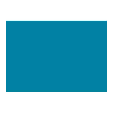 (C32127S020) IRIS CARTULINA 297X420MM 185GR AZUL CARIBE -50U-