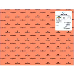 (C400080164) IRIS CARTULINA 50X65CM 185GR CORAL -25U-