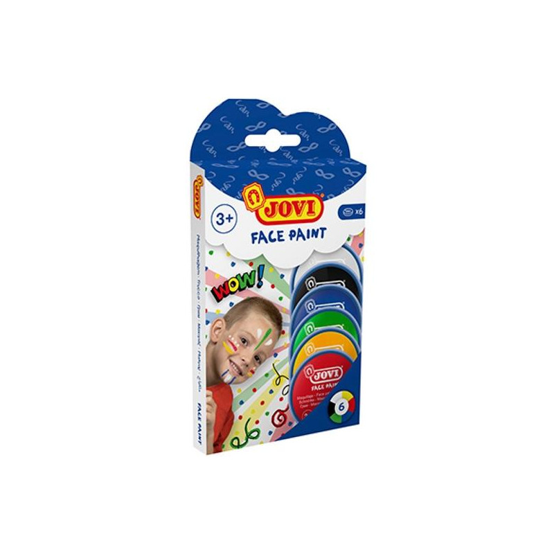 (171) JOVI ESTUCHE 6 BOTES PINTURA DE MAQUILLAJE 8ML COLORES SURTIDOS (171) JOVI ESTUCHE 6 BOTES PINTURA DE MAQUILLAJE 8ML COLORES SURTIDOS