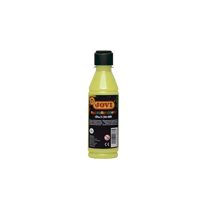 (51902) JOVI TÉMPERA FOSFORESCENTE AMARILLO BOTELLA DE 250ML (51902) JOVI TÉMPERA FOSFORESCENTE AMARILLO BOTELLA DE 250ML