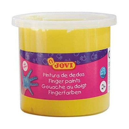 (56003) JOVI ESTUCHE 5 BOTES PINTURA DE DEDOS 125ML AMARILLO