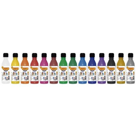 (68007) JOVI PINTURA PLÁSTICA JOVIDECOR ACRYL BOTELLA DE 250ML BERMELLÓN