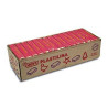 (7205) JOVI PLASTILINA PASTILLA 350GR UNICOLOR ROJO CAJA 15 UD