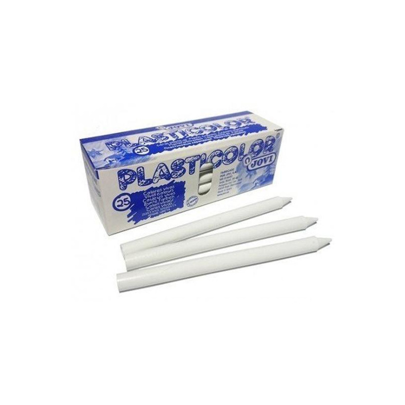(92511) JOVI CERAS PLASTICAS CRAYONS STUDENT UNICOLOR BLANCO CAJA 25 UD (92511) JOVI CERAS PLASTICAS CRAYONS STUDENT UNICOLOR BLANCO CAJA 25 UD