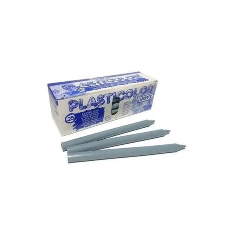 (92524) JOVI CERAS PLASTICAS CRAYONS STUDENT UNICOLOR GRIS CAJA 25 UD (92524) JOVI CERAS PLASTICAS CRAYONS STUDENT UNICOLOR GRIS CAJA 25 UD