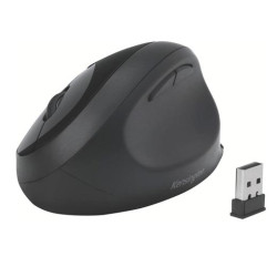 (K75404EU) KENSINGTON RATÓN PRO FIT ERGONÓMICO VERTICAL INALÁMBRICO 800/1200/1600 PPP DIESTRO 6 BOTONES NEGRO