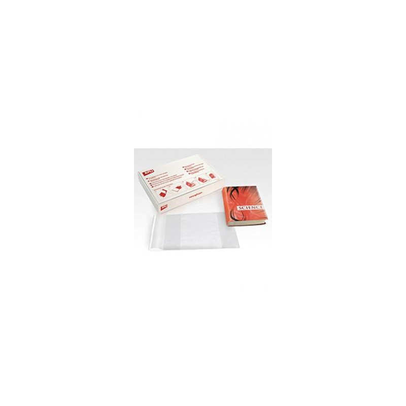 (12280) APLI FORRO DE LIBROS CON SOLAPA AJUSTABLE 290MM PVC 130 MICRAS CAJA 100 UD (12280) APLI FORRO DE LIBROS CON SOLAPA AJUSTABLE 290MM PVC 130 MICRAS CAJA 100 UD