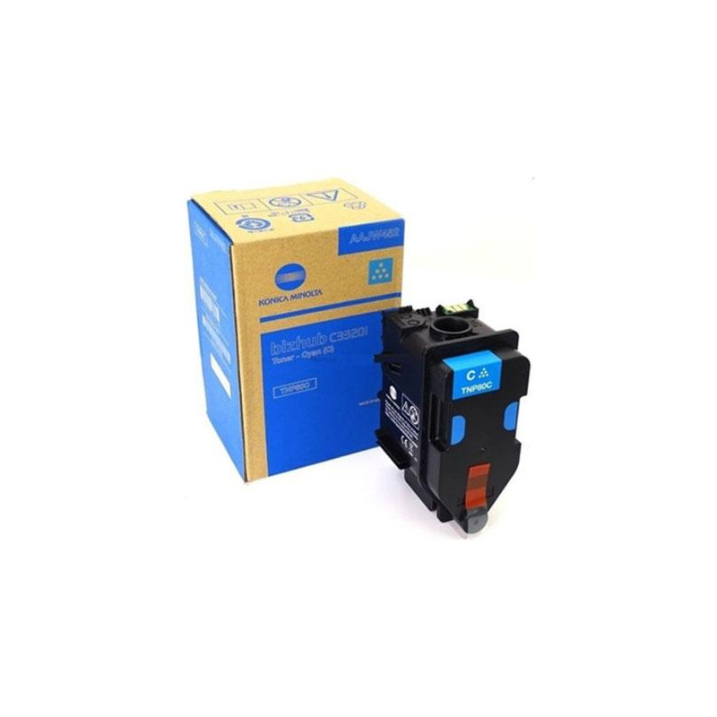 (AAJW452) KONICA-MINOLTA TONER CIAN BIZHUB C3320I - TNP80C (AAJW452) KONICA-MINOLTA TONER CIAN BIZHUB C3320I - TNP80C