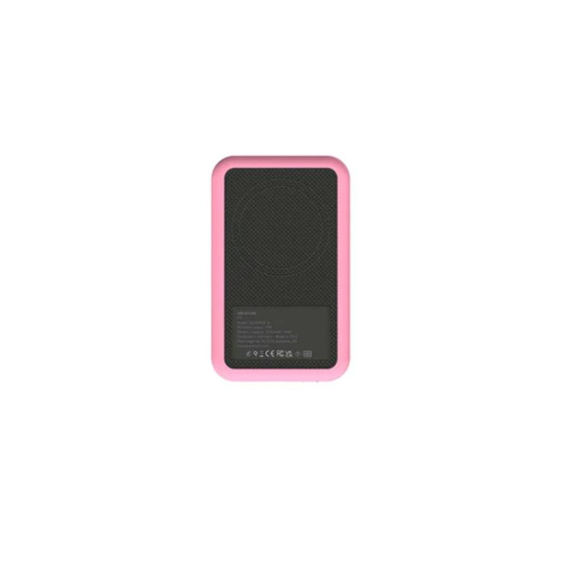 (KFKE86) KREAFUNK CARGADOR POWER BANK CON CARGA INALÁMBRICA QI 5K MAH ROSA CLARO (KFKE86) KREAFUNK CARGADOR POWER BANK CON CARGA INALÁMBRICA QI 5K MAH ROSA CLARO