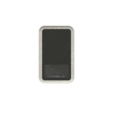 (KFKE87) KREAFUNK CARGADOR POWER BANK CON CARGA INALÁMBRICA QI 5K MAH AMARILLO TRIGO