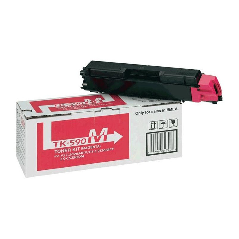 (1T02KVBNL0) KYOCERA-MITA TONER MAGENTA TK 590 M (1T02KVBNL0) KYOCERA-MITA TONER MAGENTA TK 590 M