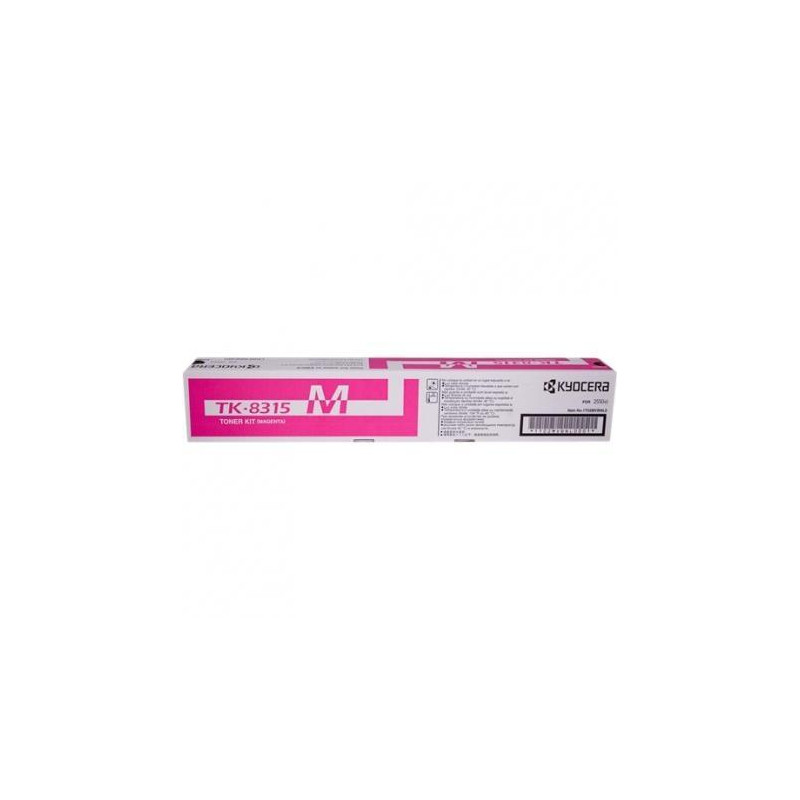 (1T02MVBNL0) KYOCERA-MITA TONER MAGENTA TK 8315 M (1T02MVBNL0) KYOCERA-MITA TONER MAGENTA TK 8315 M