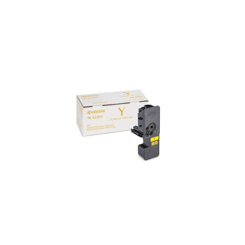 (1T02R9ANL0) KYOCERA MITA TONER AMARILLO M5521CDW - TK-5230Y (1T02R9ANL0) KYOCERA MITA TONER AMARILLO M5521CDW - TK-5230Y
