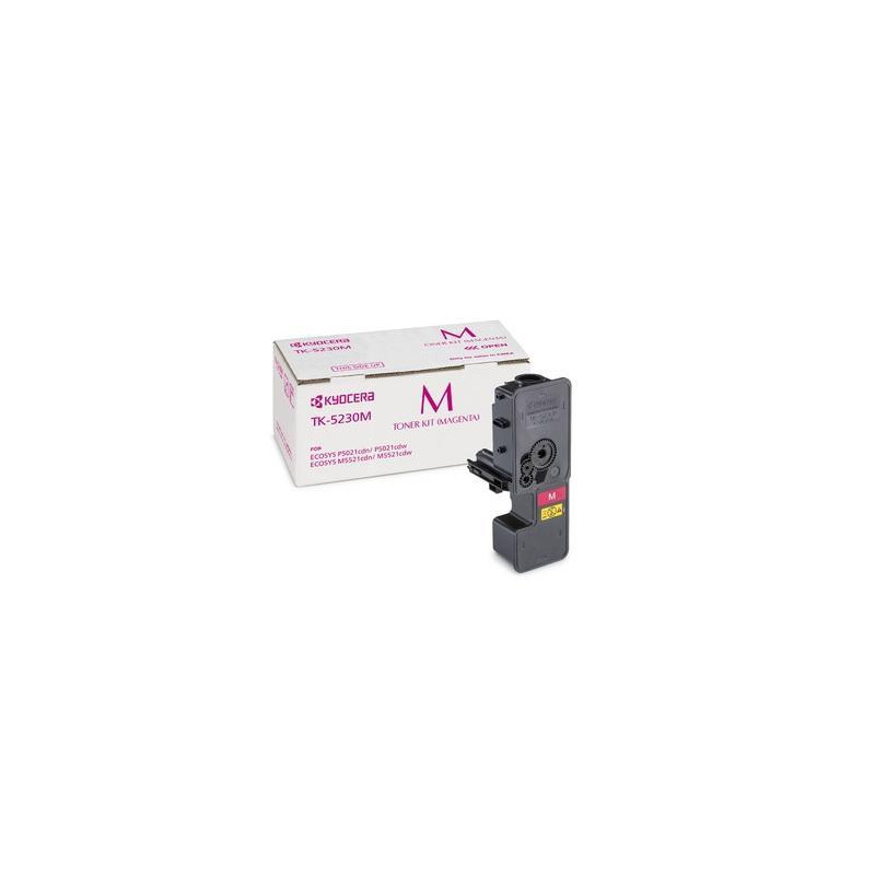 (1T02R9BNL0) KYOCERA TONER MAGENTA M5521CDW - TK 5230M (1T02R9BNL0) KYOCERA TONER MAGENTA M5521CDW - TK 5230M