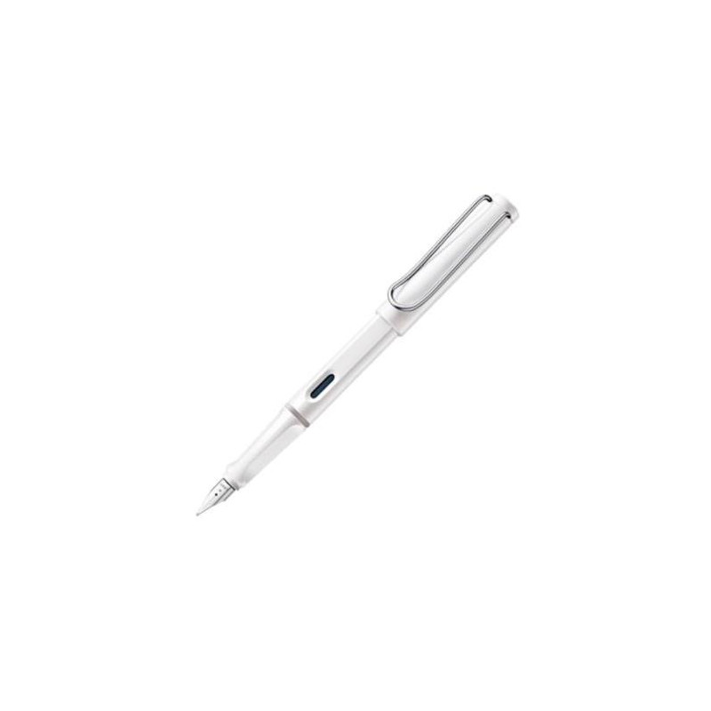(1219677) LAMY PLUMA ESTILOGRÁFICA SAFARI 019M TINTA AZUL PUNTA M BLANCO (1219677) LAMY PLUMA ESTILOGRÁFICA SAFARI 019M TINTA AZUL PUNTA M BLANCO