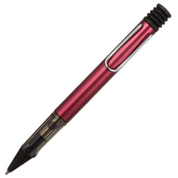 (1221735) LAMY BOLÍGRAFO AL-STAR BLACK PURPLE 229M PUNTA MEDIA TINTA AZUL RECARGABLE COLOR MORADO EN ESTUCHE