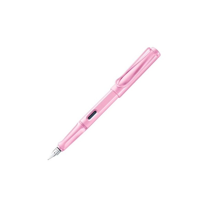(1237239) LAMY PLUMA ESTILOGRÁFICA SAFARI PLÁSTICO ASA MANGO ERGONÓMICO CARTUCHO TINTA AZUL PUNTA M ROSA CLARO (1237239) LAMY PLUMA ESTILOGRÁFICA SAFARI PLÁSTICO ASA MANGO ERGONÓMICO CARTUCHO TINTA AZUL PUNTA M ROSA CLARO