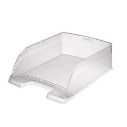 (52330003) LEITZ BANDEJA PORTADOCUMENTOS PLUS JUMBO TRANSLÚCIDO