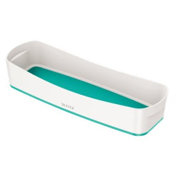 (52581051) LEITZ BANDEJA ORGANIZADORA MYBOX WOW 307X55X105MM TURQUESA/BLANCO