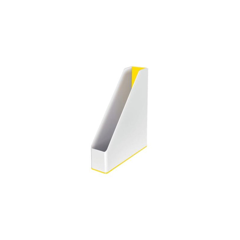 (53621016) LEITZ REVISTERO WOW DUAL A4 PLÁSTICO AMARILLO/BLANCO (53621016) LEITZ REVISTERO WOW DUAL A4 PLÁSTICO AMARILLO/BLANCO