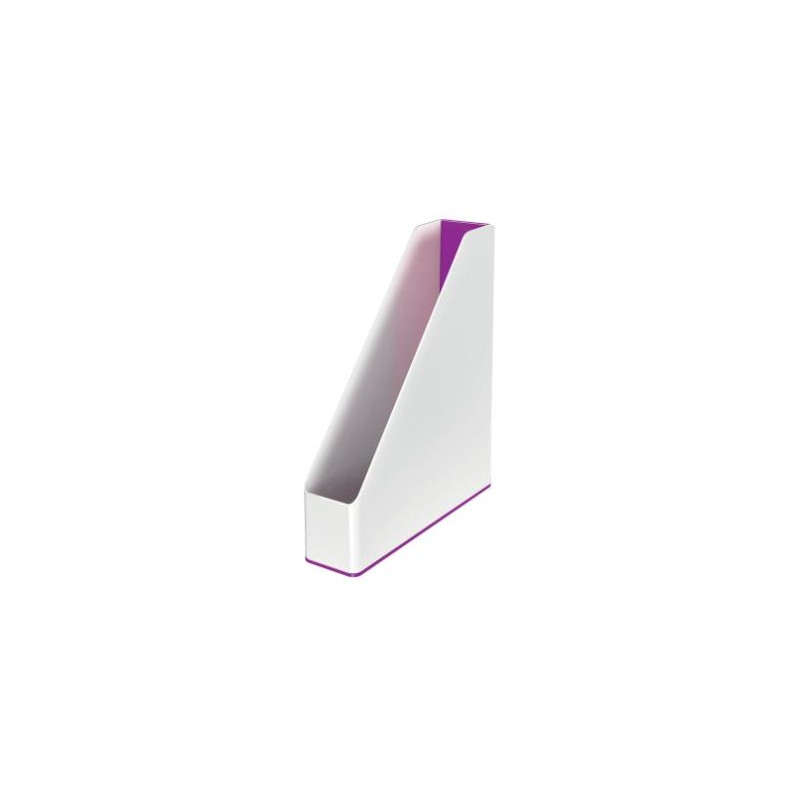 (53621062) LEITZ REVISTERO WOW DUAL A4 PLÁSTICO VIOLETA/BLANCO (53621062) LEITZ REVISTERO WOW DUAL A4 PLÁSTICO VIOLETA/BLANCO