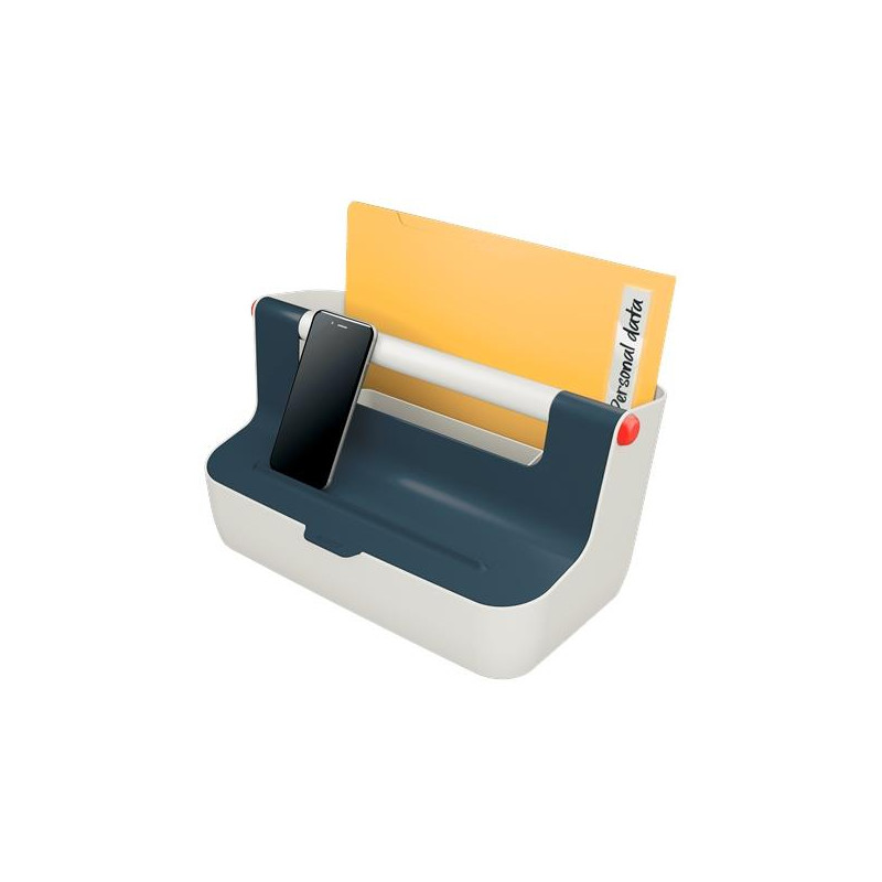(61250089) LEITZ CAJA DE ALMACENAMIENTO PORTÁTIL COSY C/ASA ABS GRIS